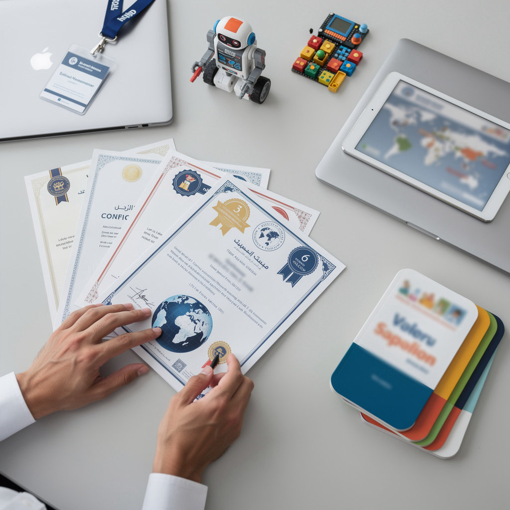 شركة المناهج المتقدمة التجارية - اعتمادات دولية وشراكات عالمية في حلول تعليمية وبرامج تدريب للأطفال والنشء